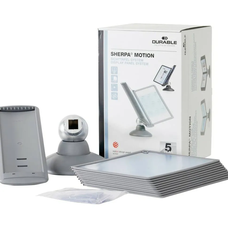 Sherpa Motion Desk Reference System, Graphite, 10 Panels