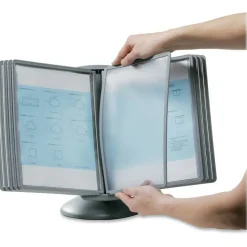 Sherpa Motion Desk Reference System, Graphite, 10 Panels