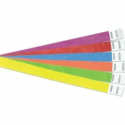 Sicurix Standard Dupont Tyvek Security Wristbands, 10