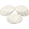 Silver Brush Chenille Kraft Creativity Street Paint Trays, White, Pack Of 10