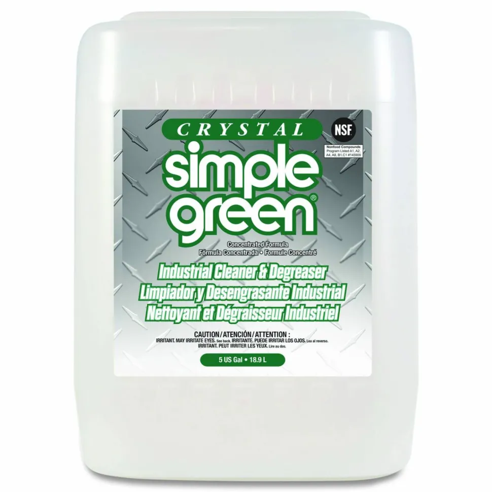 Simple Green Crystal Industrial Cleaner/Degreaser, 5 gal Pail