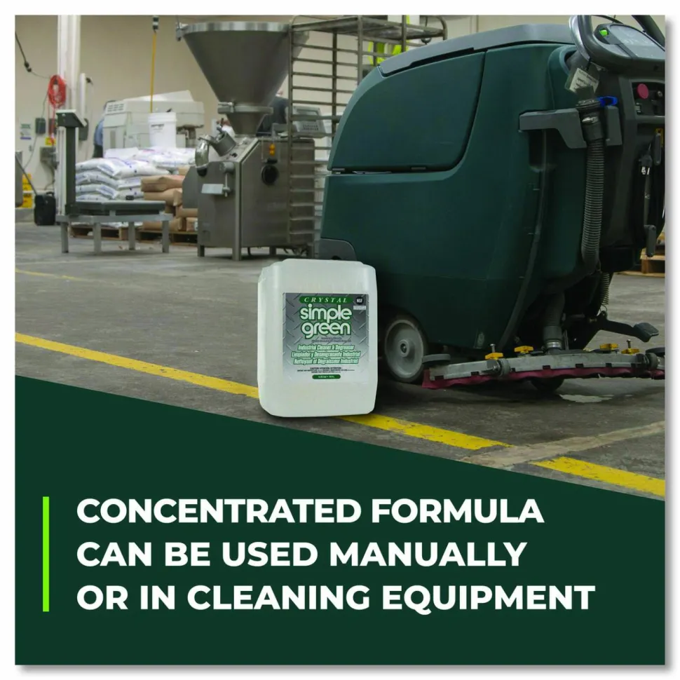 Simple Green Crystal Industrial Cleaner/Degreaser, 5 gal Pail
