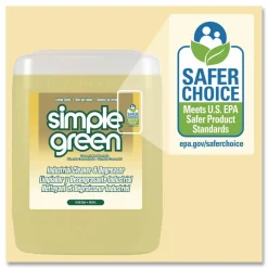Simple Green Industrial Cleaner and Degreaser, Lemon Scent, 5 gal Pail