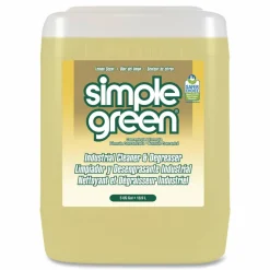 Simple Green Industrial Cleaner and Degreaser, Lemon Scent, 5 gal Pail