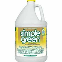 Simple Green Industrial Cleaner/Degreaser, Concentrate, 128 fl oz, Lemon Scent, Case of 4 - 14010CT