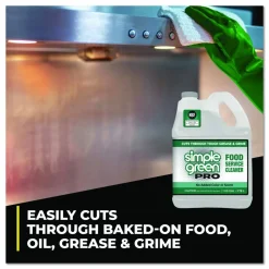 Simple Green Pro Food Service Cleaner, 1 gal Bottle, 4/Carton