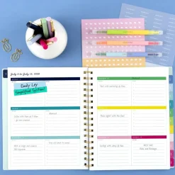 Simplified by Emily Ley for AT-A-GLANCE Academic 2026-2027 Weekly Monthly Planner, Seaglass, Medium, 7" x 8 3/4", 2026 to 2027 Calendar