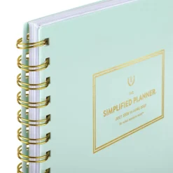 Simplified by Emily Ley for AT-A-GLANCE Academic 2026-2027 Weekly Monthly Planner, Seaglass, Medium, 7