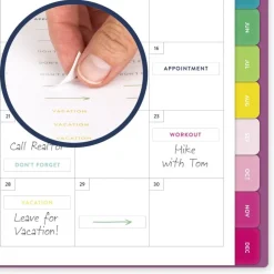 Simplified by Emily Ley for AT-A-GLANCE 2027 Weekly Monthly Planner, Nostalgia Pink, Medium, 7