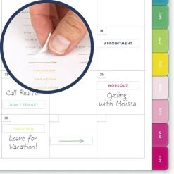 Simplified by Emily Ley for AT-A-GLANCE Academic 2026-2027 Weekly Monthly Planner, Seaglass, Medium, 7