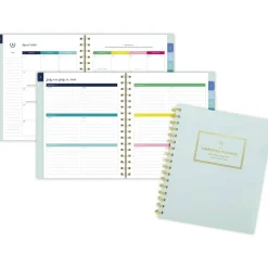 Simplified by Emily Ley for AT-A-GLANCE Academic 2026-2027 Weekly Monthly Planner, Seaglass, Medium, 7