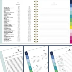Simplified by Emily Ley for AT-A-GLANCE Academic 2026-2027 Weekly Monthly Planner, Seaglass, Medium, 7