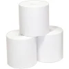 Single-Ply Thermal Paper Rolls, 3 1/8" x 230', White, Pack Of 50 Rolls