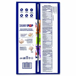 SkinnyPop Popcorn Variety Snack Pack, 0.5 oz Bag, 36 Bags/Carton
