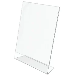 Slanted Sign Holder, Vertical, 11