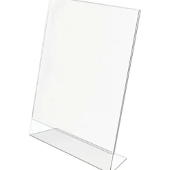 Slanted Sign Holder, Vertical, 11