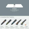 Slice Rounded Tip Ceramic Utility Blades - 2.60" - Non-conductive, Non-magnetic, Rust Resistant, Reversible, No - SLI10526