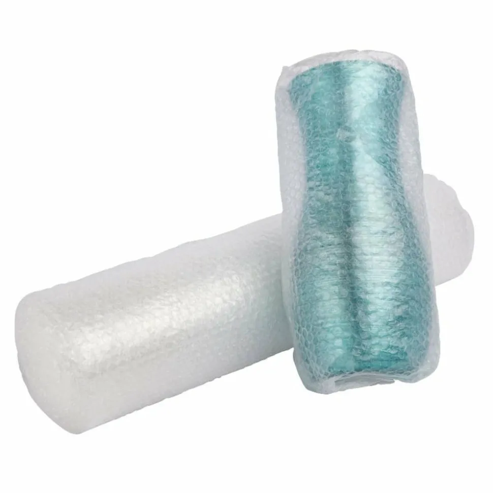 Small Bubble Cushioning, Extra-Wide, 3/16" Thick, Clear, 24" x 25'
