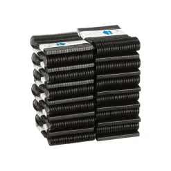 SmartStock T-Series Disposable Cutlery Refills, Polypropylene Soup Spoons, Black, 40 Spoons Per Refill, Box Of 24 Refills