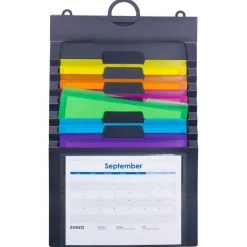 Smead Cascading Wall Organizer, Letter Size, Multicolor