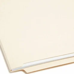 Smead End-Tab Folders With Fastener, 8 1/2