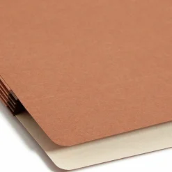 Smead Expanding File Pockets, 3 1/2" Expansion, 9 1/2" x 11 3/4", 30% Recycled, Redrope, Pack Of 25
