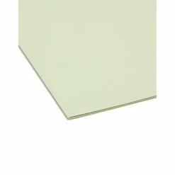 Smead FasTab Hanging File Folders, Letter Size, Moss, Pack Of 20