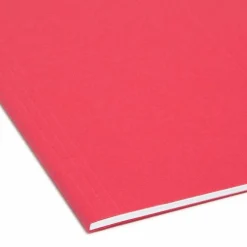 Smead FasTab Hanging File Folders, Letter Size, Assorted Colors, Pack Of 18 Folders