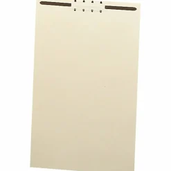 Smead File Backs With Fasteners, Legal Size, Manila, Box Of 100