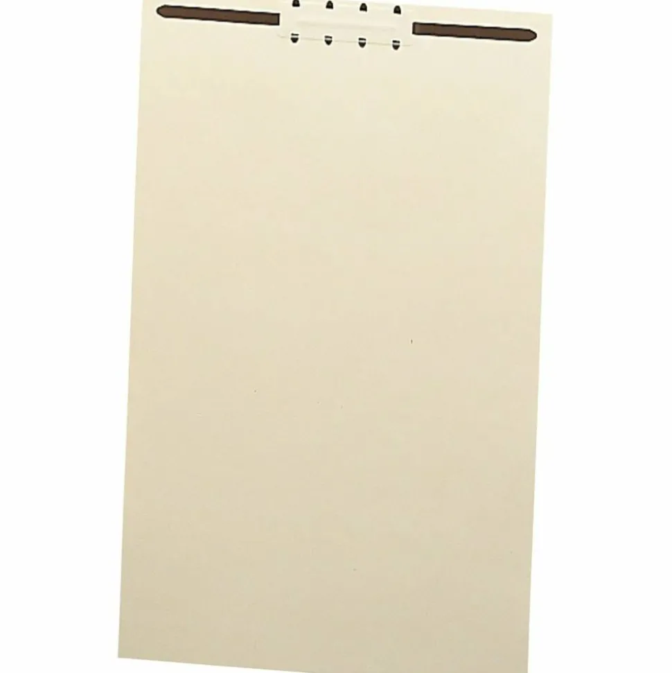 Smead File Backs With Fasteners, Legal Size, Manila, Box Of 100