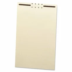 Smead File Backs With Fasteners, Legal Size, Manila, Box Of 100