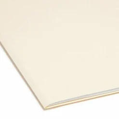 Smead File Folders, 1/3 Cut, Legal Size, Right Tab Cut, Manila, Box Of 100