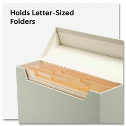 Smead Flip Top Box, Letter Files, 13 x 3.7 x 10, Beige