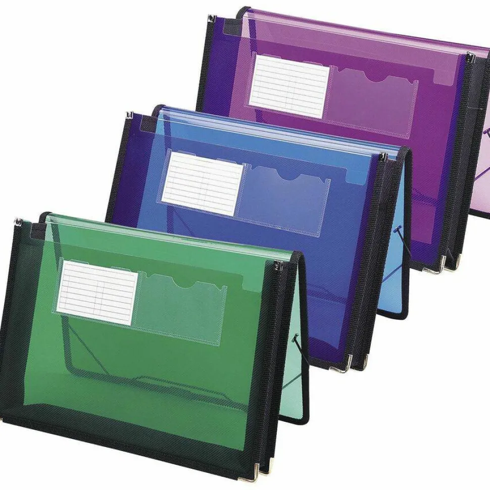 Smead Inndura UltraColor Expanding Wallet, Letter Size, 5 1/4" Expansion, Green