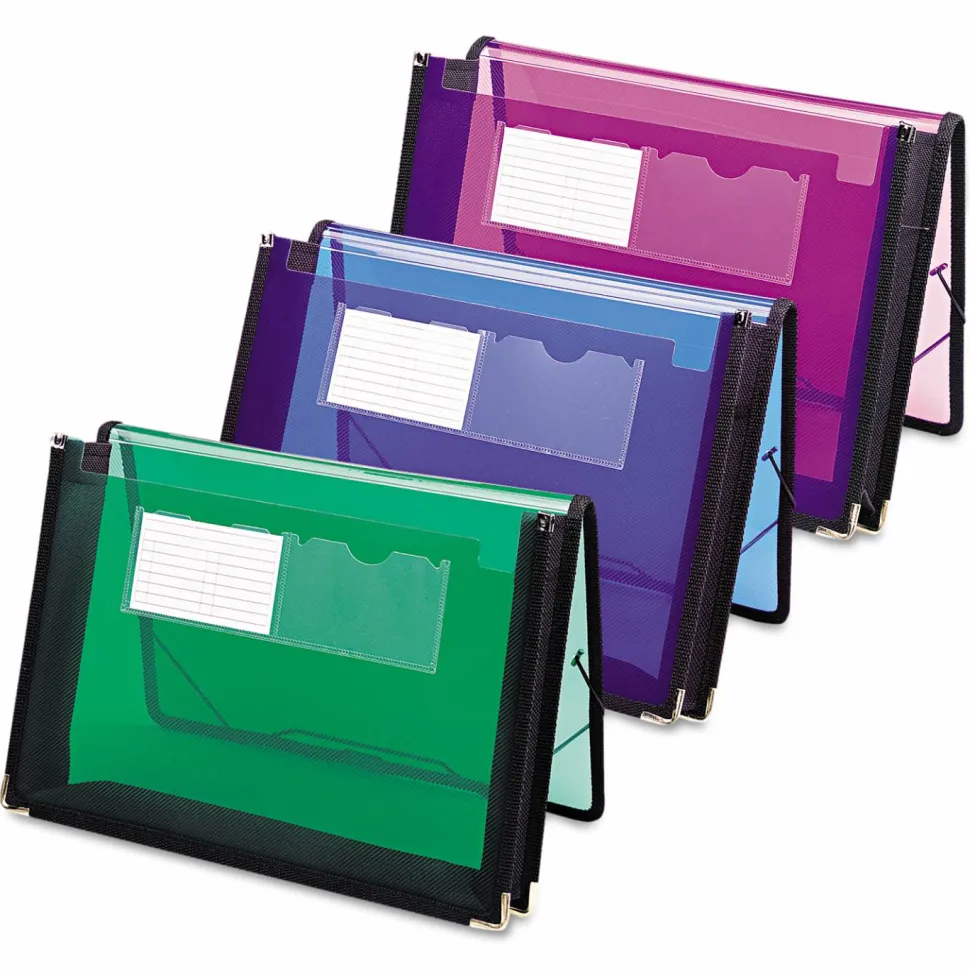 Smead Inndura UltraColor Expanding Wallet, Letter Size, 5 1/4" Expansion, Green