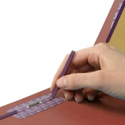 Smead Pressboard Classification Folders, 2 Dividers, 2