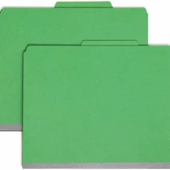 Smead Pressboard Colored Classification Folders, 2