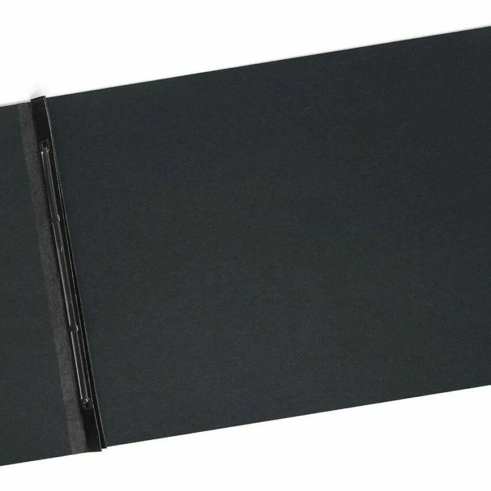 Smead Pressboard Report Cover, 11" x 17", Tabloid, 60% Recycled, Black