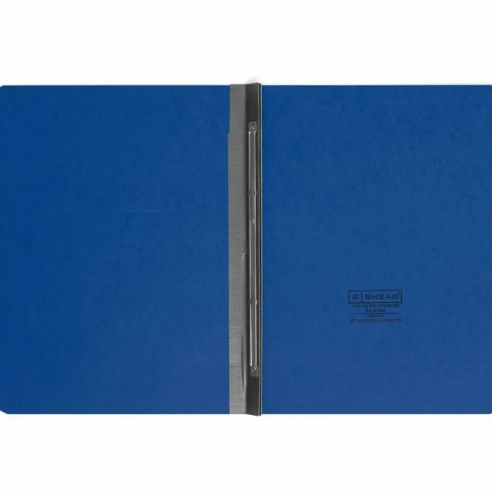 Smead Pressboard Report Covers, Letter Size (8 1/2" x 11"), 60% Recycled, Dark Blue