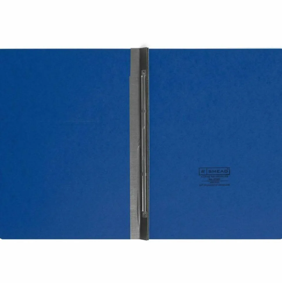 Smead Pressboard Report Covers, Letter Size (8 1/2" x 11"), 60% Recycled, Dark Blue