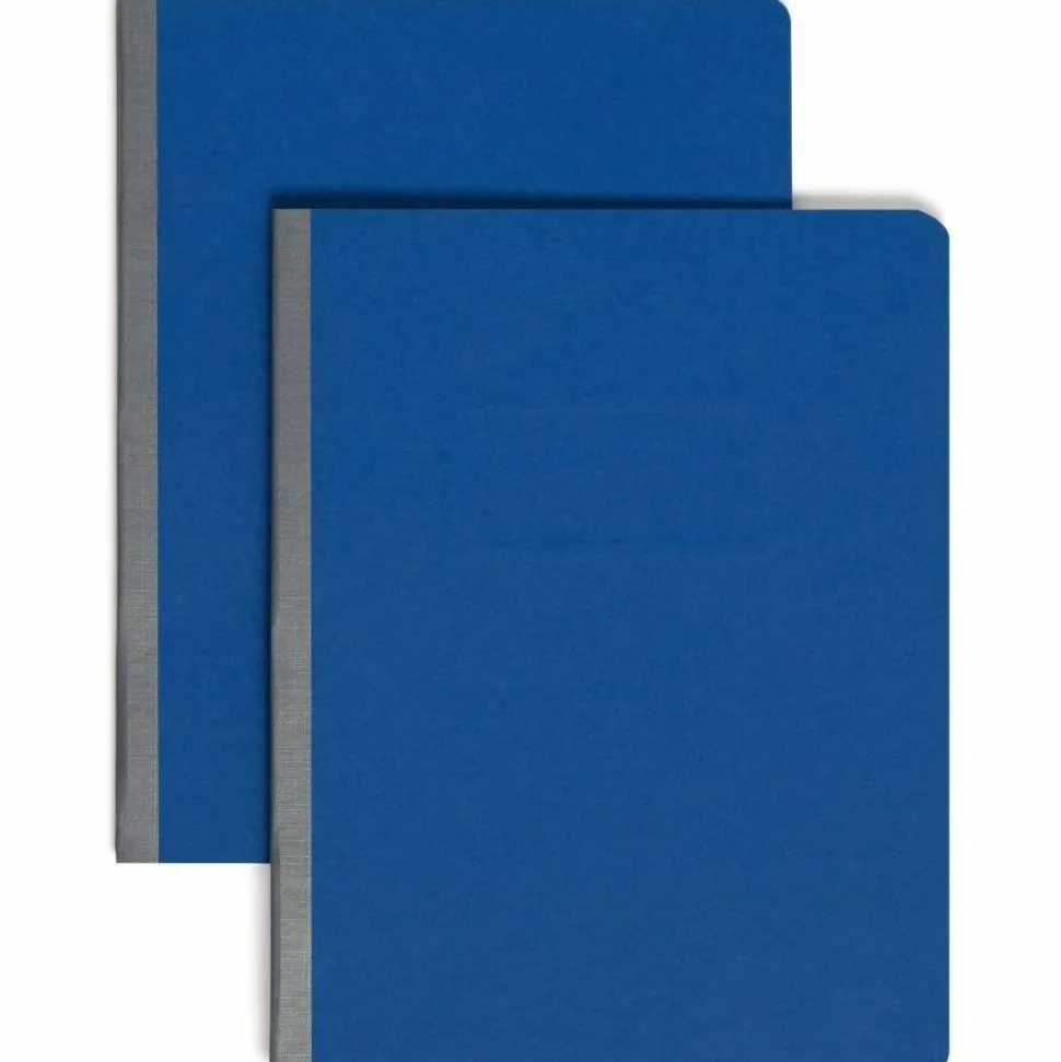 Smead Pressboard Report Covers, Letter Size (8 1/2" x 11"), 60% Recycled, Dark Blue