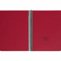 Smead Pressboard Report Covers, Letter Size (8 1/2" x 11"), 60% Recycled, Bright Red