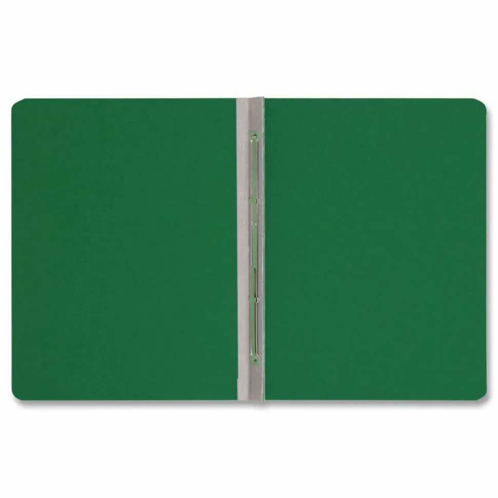 Smead Pressguard Report Covers With Side Fastener, Letter Size, 3" Capacity, Green