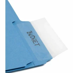 Smead Seal And View Clear Tab Label Protectors, CLL, 3 1/2