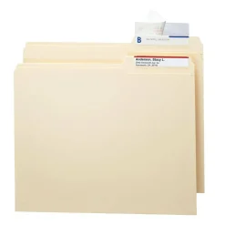 Smead Seal And View Clear Tab Label Protectors, CLL, 3 1/2