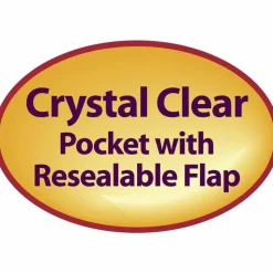 Smead Self-Adhesive CD/DVD Pockets, 4.9