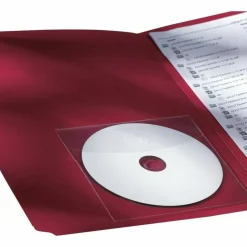 Smead Self-Adhesive CD/DVD Pockets, 4.9