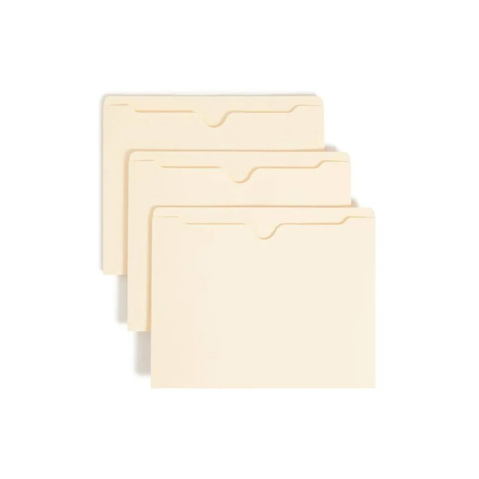 Smead Straight Tab Cut Letter Recycled File Jacket