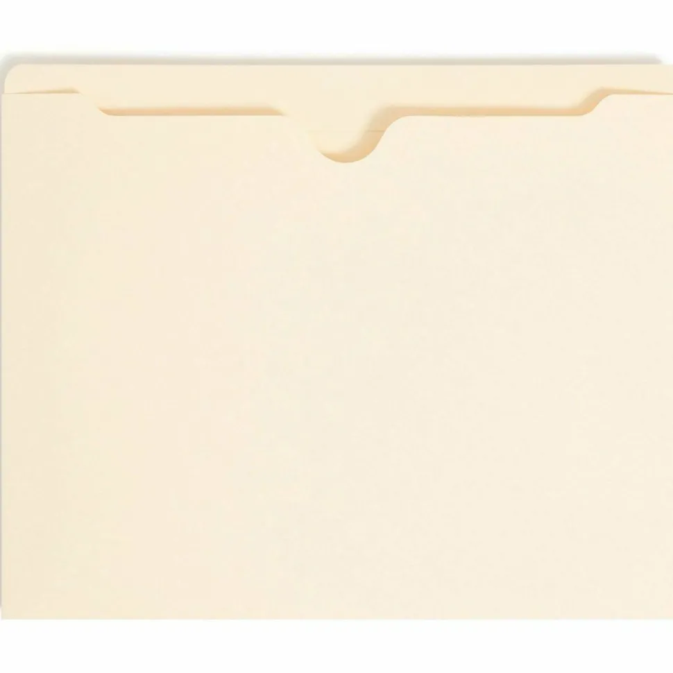 Smead Straight Tab Cut Letter Recycled File Jacket