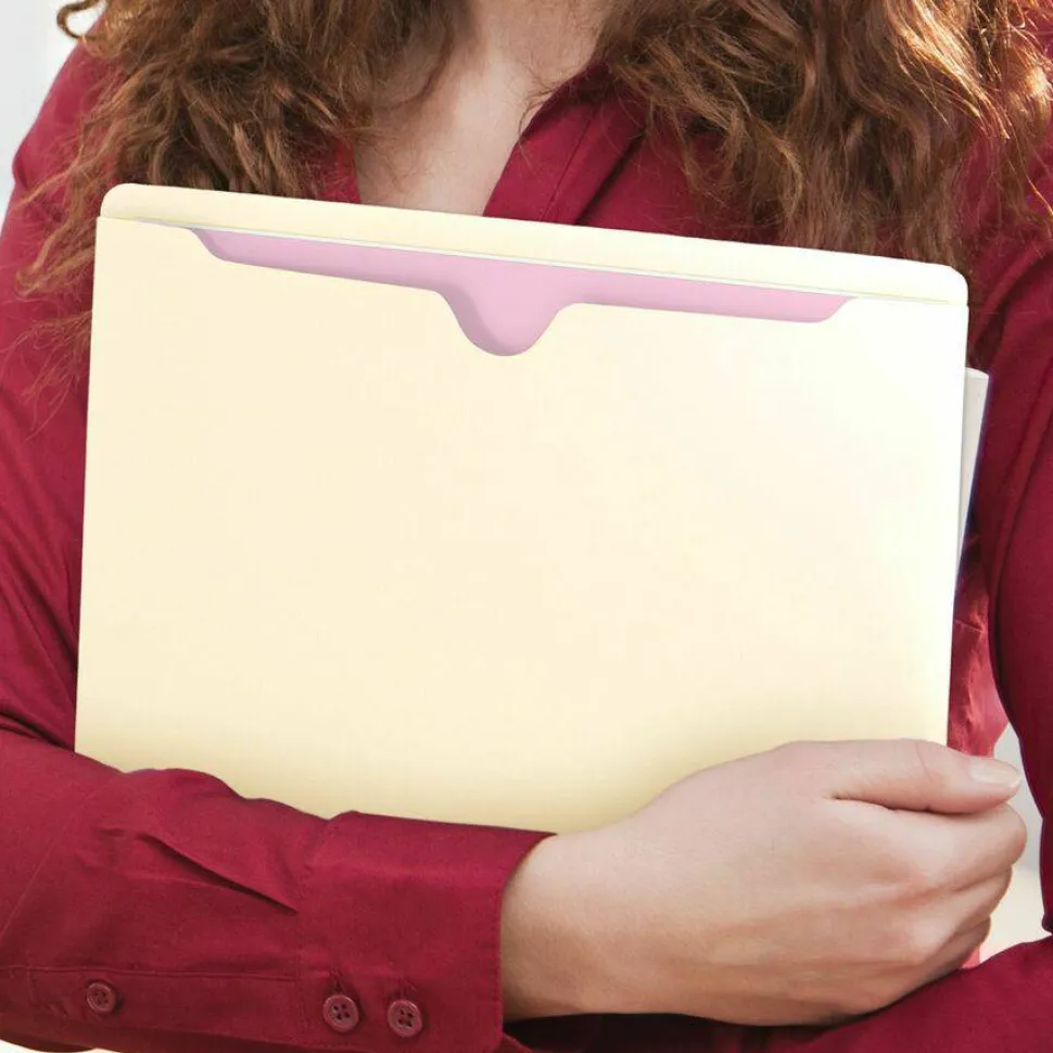 Smead Straight Tab Cut Letter Recycled File Jacket